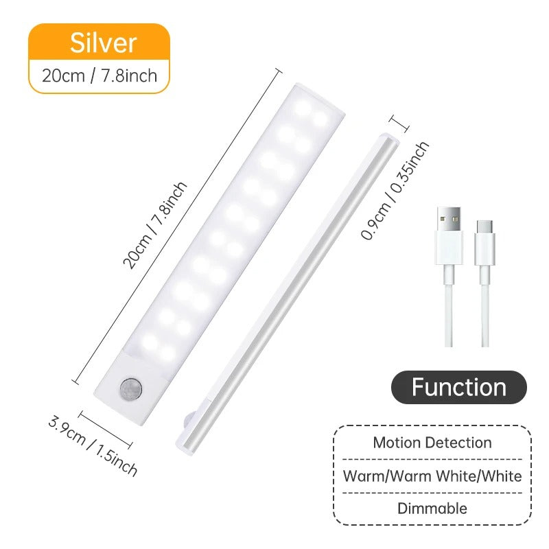 Motion sensor LED light